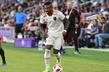 Flamengo Eintracht Frankfurt 'a karşı 12 Ocak 2019 Cumartesi günü Orlando City Stadyumu' nda. 