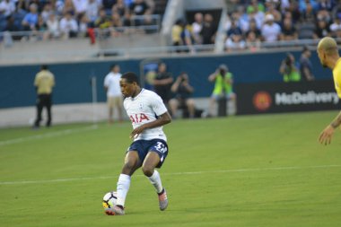 Paris Saint-Germain, Tottenham Hotspur 'a karşı 22 Temmuz 2017' de Orlando Florida 'daki Citrus Bowl' da. 
