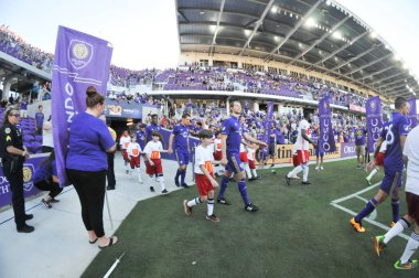 Orlando City, 5 Temmuz 2017 'de Orlando City Stadyumu' nda Toronto FC 'ye ev sahipliği yaptı..  