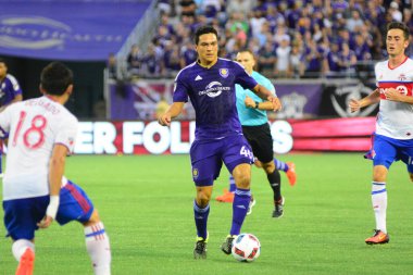 Orlando City, 24 Ağustos 2016 'da Orlando Florida' daki Kamp Dünyası Stadyumunda Toronto FC 'ye ev sahipliği yaptı..