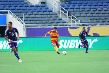 Orlando City SC, 29 Haziran 2016 'da Orlando Florida' daki Kamp Dünyası Stadyumu 'nda Fort Lauderdale Strikers' a ev sahipliği yaptı..