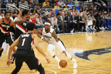 Orlando Magic 2 Mart 2020 tarihinde Orlando Florida 'daki Amway Center' da Portland Trailblazers 'a ev sahipliği yaptı.. 
