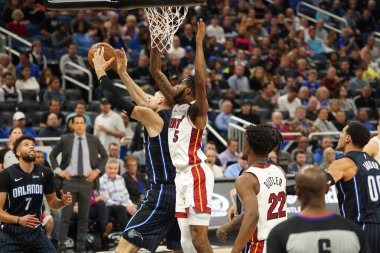 Orlando Magic 1 Şubat 2020 tarihinde Orlando Florida 'daki Amway Center' da Miami Heat 'e ev sahipliği yaptı.
