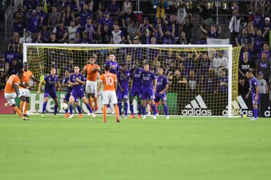Orlando City SC, 22 Eylül 2018 'de Florida Exploria Stadyumu' nda Houston Dynamo 'yu ağırladı.. 