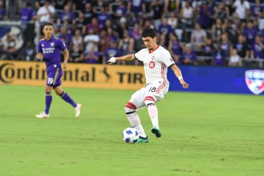 Orlando City 14 Temmuz 2018 'de Florida Exploria Stadyumu' nda Toronto FC 'ye ev sahipliği yaptı. Fotoğraf: Marty Jean-Louis