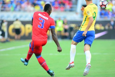 Brezilya, 8 Haziran 2016 tarihinde Orlando Florida 'daki Copa America Centenario' da Haiti ile karşılaştı..  
