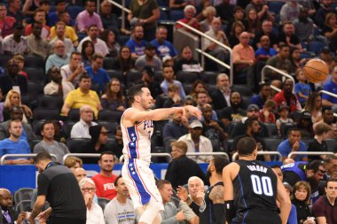 Orlando Magic, Philadelphia 76ers 'ı 14 Kasım 2018' de Orlando Florida 'daki Amway Center' da ağırlıyor..  