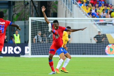 Brezilya, 8 Haziran 2016 tarihinde Orlando Florida 'daki Copa America Centenario' da Haiti ile karşılaştı..