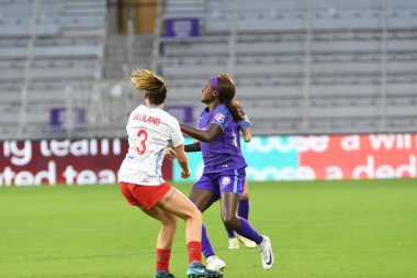 Orland Pride, 25 Ağustos 2018 'de Orlando Florida' daki Exploria Stadyumu 'nda Chicago Red Stars' a ev sahipliği yapıyor..  