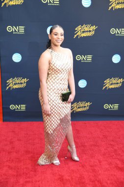 24 Mart 2018 Cumartesi günü Las Vegas 'taki Orleans Resort' ta düzenlenen 33. Yıldız Ödülleri Kırmızı Halı sırasında ünlüler.