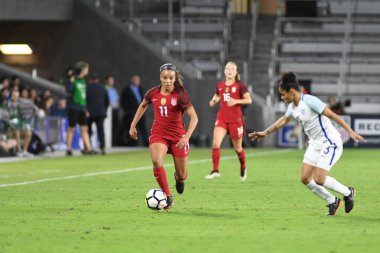 ABD, 7 Mart 2018 tarihinde Orlando City Stadyumu 'ndaki SheBelives Kupası' nda İngiltere ile karşı karşıya geldi..  