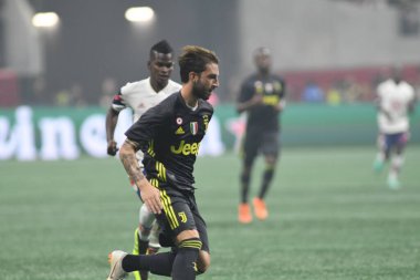 1 Ağustos 2018 tarihinde Atlanta 'daki Mercedez Benz Stadyumu' nda tüm yıldızlar Juventus 'a karşı..  