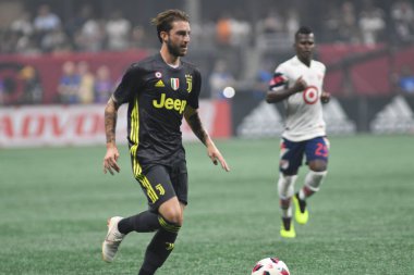 1 Ağustos 2018 tarihinde Atlanta 'daki Mercedez Benz Stadyumu' nda tüm yıldızlar Juventus 'a karşı..  