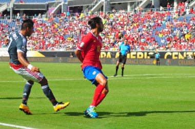 Kosta Rika, Copa America Centenario sırasında Paraguay ile Orlando Florida 'daki Dünya Kampı Stadyumu' nda karşılaştı..  