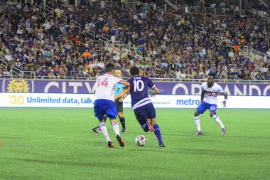 Orlando City, 24 Ağustos 2016 'da Orlando Florida' daki Kamp Dünyası Stadyumunda Toronto FC 'ye ev sahipliği yaptı..