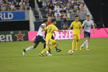 Paris Saint-Germain, Tottenham Hotspur 'a karşı 22 Temmuz 2017' de Orlando Florida 'daki Citrus Bowl' da.  