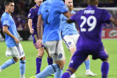 Orlando City 26 Temmuz 2018 'de Florida Exploria Stadyumu' nda NYC FC 'ye ev sahipliği yaptı. Fotoğraf: Marty Jean-Louis