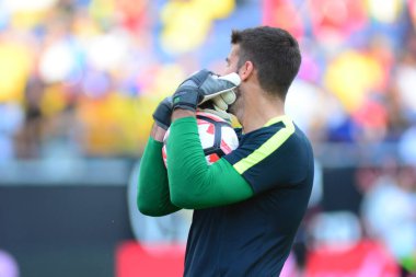 Brezilya, 8 Haziran 2016 tarihinde Orlando Florida 'daki Copa America Centenario' da Haiti ile karşılaştı..