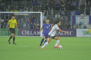Orlando Pride 12 Ağustos 2017 'de Orlando City Stadyumu' nda New Jersey Sky Blue FC 'ye ev sahipliği yapmaktadır.. 
