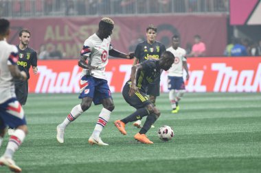 1 Ağustos 2018 tarihinde Atlanta 'daki Mercedez Benz Stadyumu' nda tüm yıldızlar Juventus 'a karşı..  