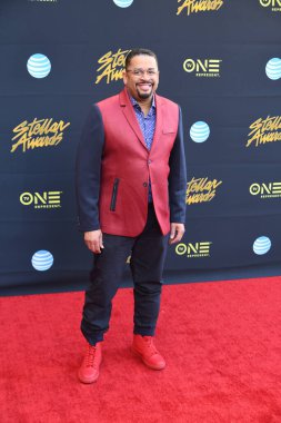 24 Mart 2018 Cumartesi günü Las Vegas 'taki Orleans Resort' ta düzenlenen 33. Yıldız Ödülleri Kırmızı Halı sırasında ünlüler.