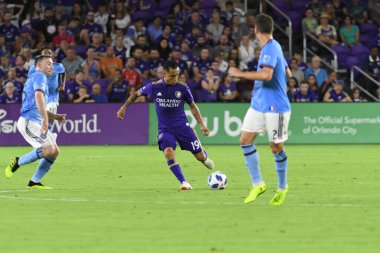 Orlando City 26 Temmuz 2018 'de Florida Exploria Stadyumu' nda NYC FC 'ye ev sahipliği yaptı. Fotoğraf: Marty Jean-Louis
