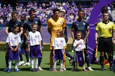 Orlando City SC 20 Nisan 2019 'da Orlando City Stadyumu' nda Vancouver Whitecaps 'a ev sahipliği yapıyor..  