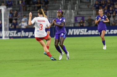 Orland Pride, 25 Ağustos 2018 'de Orlando Florida' daki Exploria Stadyumu 'nda Chicago Red Stars' a ev sahipliği yapıyor..  