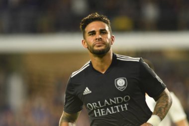 Orlando City 21 Nisan 2018 'de Orlando Florida' daki Exploria Stadyumu 'nda San Jose depremlerine ev sahipliği yaptı..  