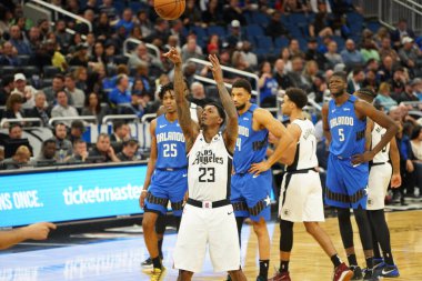 Orlando Magic, 26 Ocak 2020 'de Orlando Florida' daki Amway Center 'da Los Angeles Clippers' a ev sahipliği yaptı.. 