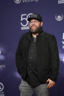 15 Ekim 2019 'da Nashville, Tennessee' deki Linbscome Üniversitesi 'nde verilen 50. GMA Dove Ödülleri sırasında kırmızı halı. 