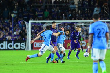 Orlando City, 5 Mart 2017 'de Orlando City Stadyumu' nda NYC FC 'ye ev sahipliği yaptı..  