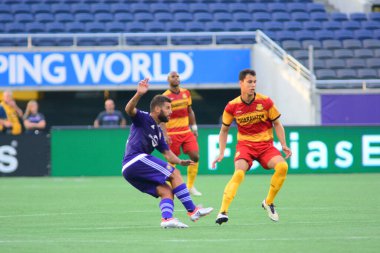 Orlando City SC, 29 Haziran 2016 'da Orlando Florida' daki Kamp Dünyası Stadyumu 'nda Fort Lauderdale Strikers' a ev sahipliği yaptı..