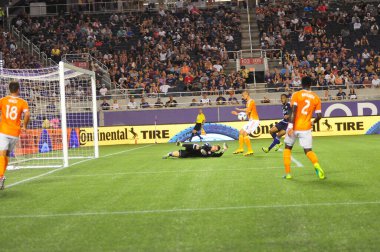 Orlando City SC, 8 Temmuz 2016 'da Orlando Florida' daki Camp World Stadyumu 'nda Houston Dynamo' ya ev sahipliği yaptı.. 