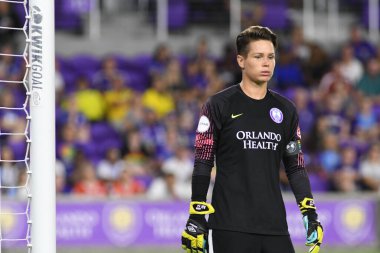 Orlando Pride 28 Haziran 2018 'de Orlando City Stadyumu' nda Houston Dash 'e ev sahipliği yaptı..  