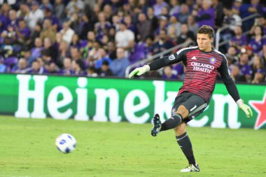Orlando City SC, 10 Mart 2018 'de Orlando City Stadyumu' nda Minnesota United FC 'ye ev sahipliği yaptı..  
