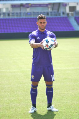 Orlando City SC, Dom Dwyer 'ı tanıtmak için bir basın toplantısı düzenledi..  