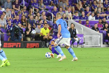 Orlando City 26 Temmuz 2018 'de Florida Exploria Stadyumu' nda NYC FC 'ye ev sahipliği yaptı. Fotoğraf: Marty Jean-Louis