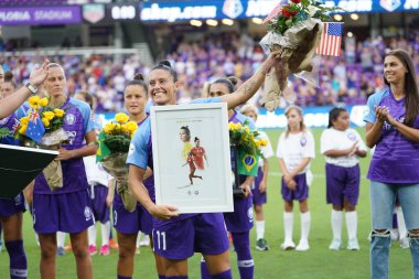 Orlando Pride 20 Temmuz 2019 tarihinde Florida Exploria Stadyumu 'nda Sky Blue FC' ye ev sahipliği yaptı..