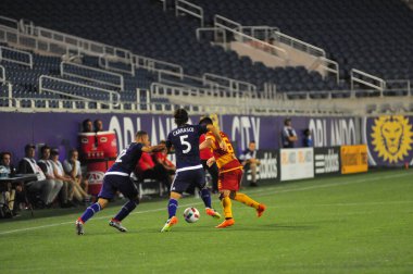 Orlando City SC, 29 Haziran 2016 'da Orlando Florida' daki Kamp Dünyası Stadyumu 'nda Fort Lauderdale Strikers' a ev sahipliği yaptı..