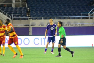 Orlando City SC, 29 Haziran 2016 'da Orlando Florida' daki Kamp Dünyası Stadyumu 'nda Fort Lauderdale Strikers' a ev sahipliği yaptı..