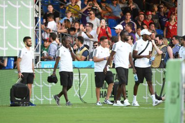 30 Temmuz 2019 'da Orlando Florida' da Disney 'in Vahşi Spor Dünyası' nda MLS All-Star Yetenek Yarışması. 