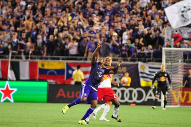 Orlando City SC, 6 Mayıs 2016 'da Orlando Florida' daki Dünya Kampı Stadyumu 'nda New York Red Bulls' a ev sahipliği yaptı..