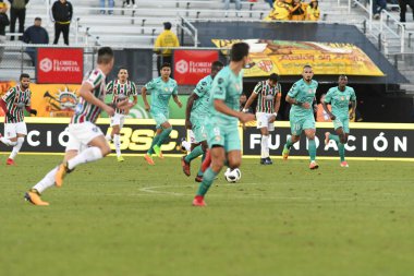 Fluminense, Florida Kupası 'nda 15 Ocak 2018' de Orlando Florida 'da oynanan Spektrum Stadyumu' nda Barcelona SC 'ye karşı..