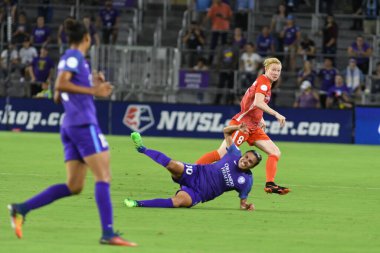 Orlando Pride 28 Haziran 2018 'de Orlando City Stadyumu' nda Houston Dash 'e ev sahipliği yaptı..  
