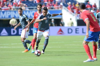 Kosta Rika, Copa America Centenario sırasında Paraguay ile Orlando Florida 'daki Dünya Kampı Stadyumu' nda karşılaştı.. 