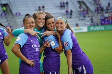 Foto Prides, 11 Mayıs 2019 Cumartesi günü Orlando City Stadyumu 'nda Portland Thorns FC' ye ev sahipliği yapıyor. Fotoğraf: Marty Jean-Louis