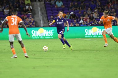 Orlando City SC, 22 Eylül 2018 'de Florida Exploria Stadyumu' nda Houston Dynamo 'yu ağırladı..