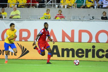 Brezilya, 8 Haziran 2016 tarihinde Orlando Florida 'daki Copa America Centenario' da Haiti ile karşılaştı..