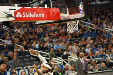 Orlando Magic 30 Aralık 2019 tarihinde Orlando, Florida 'daki Amway Center' da Atlanta Hawks 'a ev sahipliği yaptı.